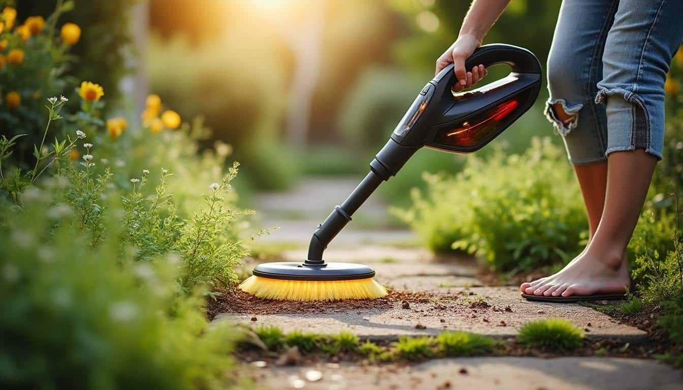 L'efficacité du désherbeur thermique pendant l'été