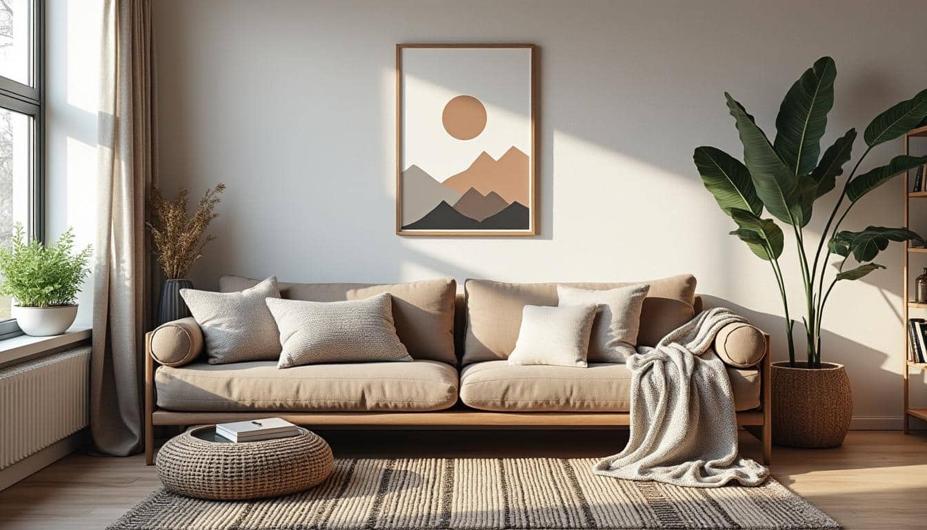 Les secrets d'une illustration murale au style scandinave pour la maison