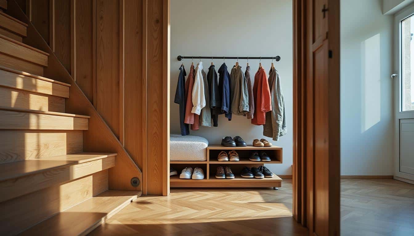Pourquoi choisir une porte coulissante pour un placard sous escalier