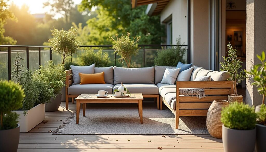 Nos idées modernes pour l’aménagement du balcon de votre jardin