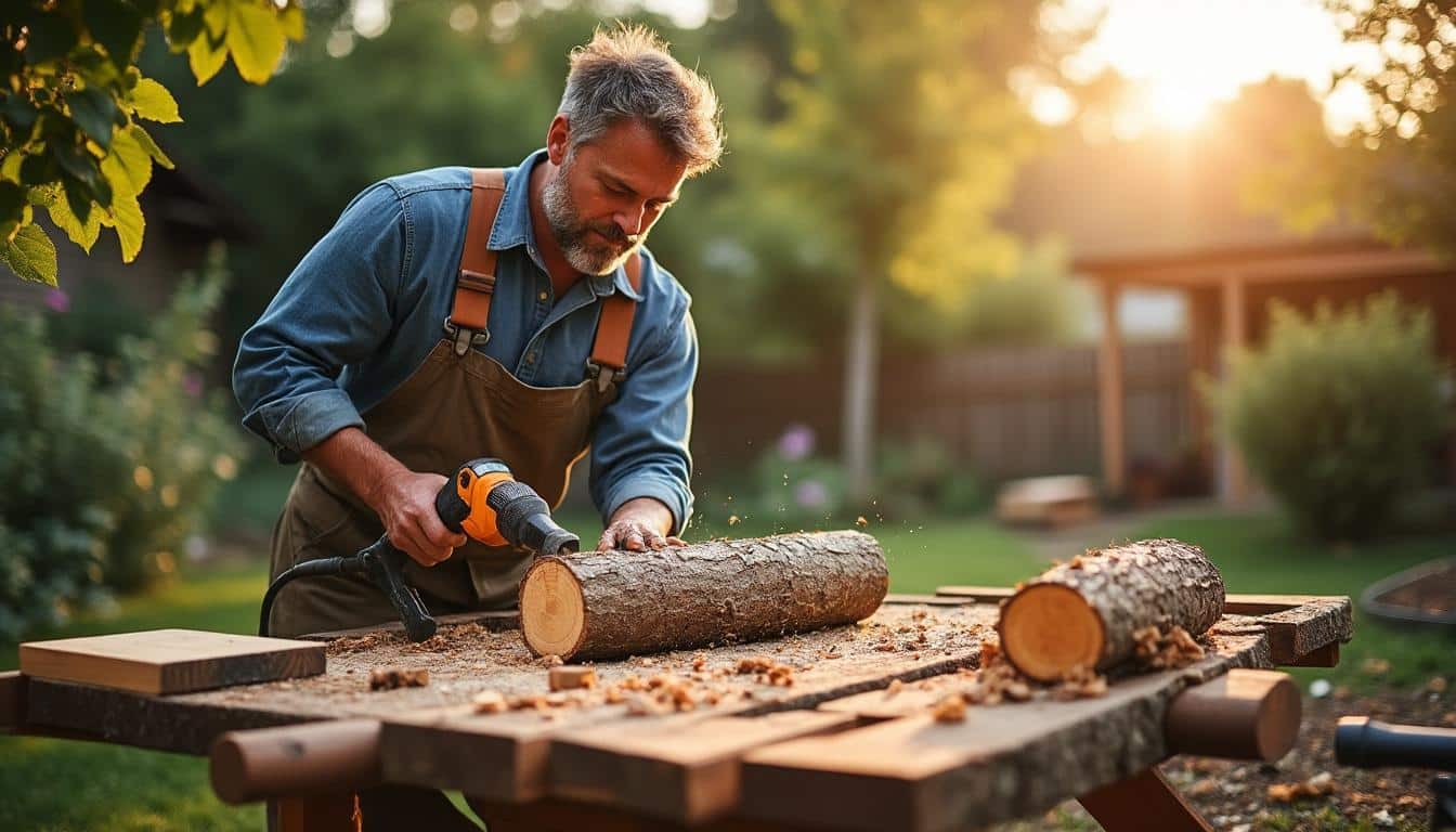 Illustration: Pourquoi utiliser un chevalet pour scier du bois au quotidien ?