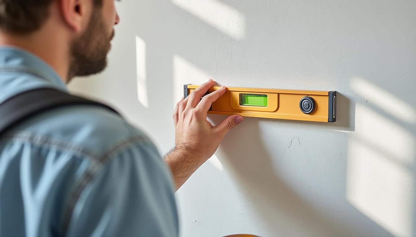 Pourquoi vérifier l’horizontalité d’un mur avec un niveau avant de peindre ?