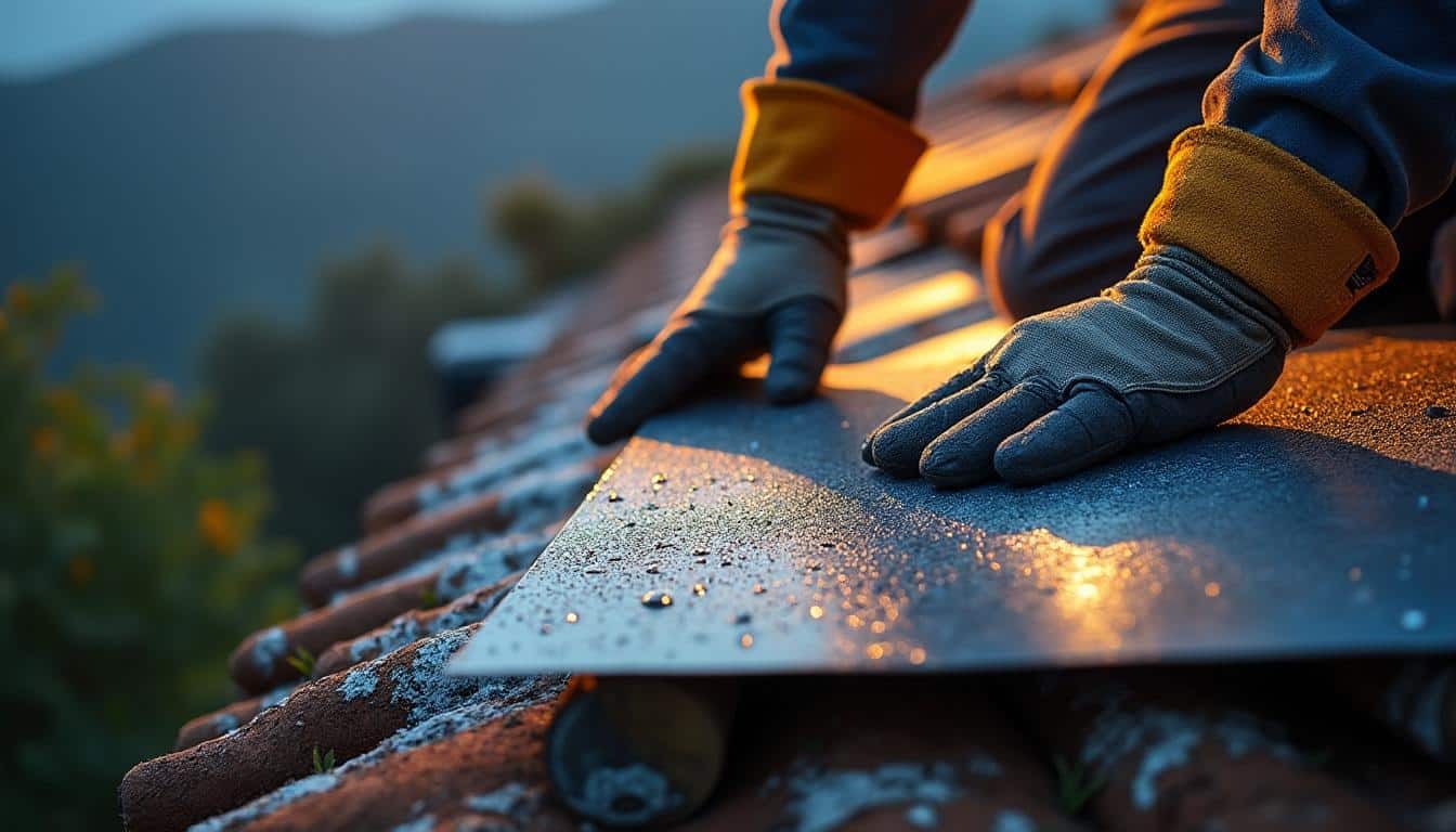 Illustration: Comprendre le rôle essentiel de la bavette dans la protection de la toiture