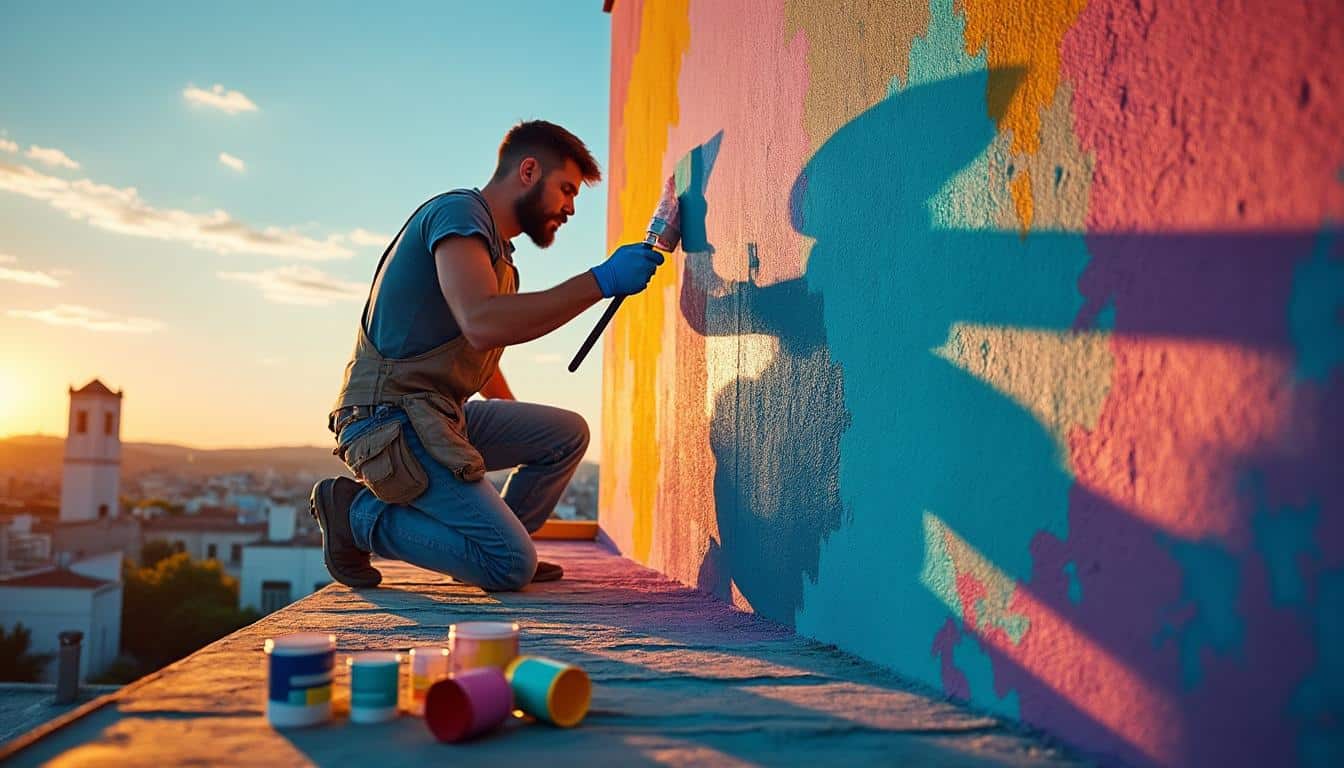 Illustration: Comprendre le rôle essentiel de la couleur dans la peinture de toiture