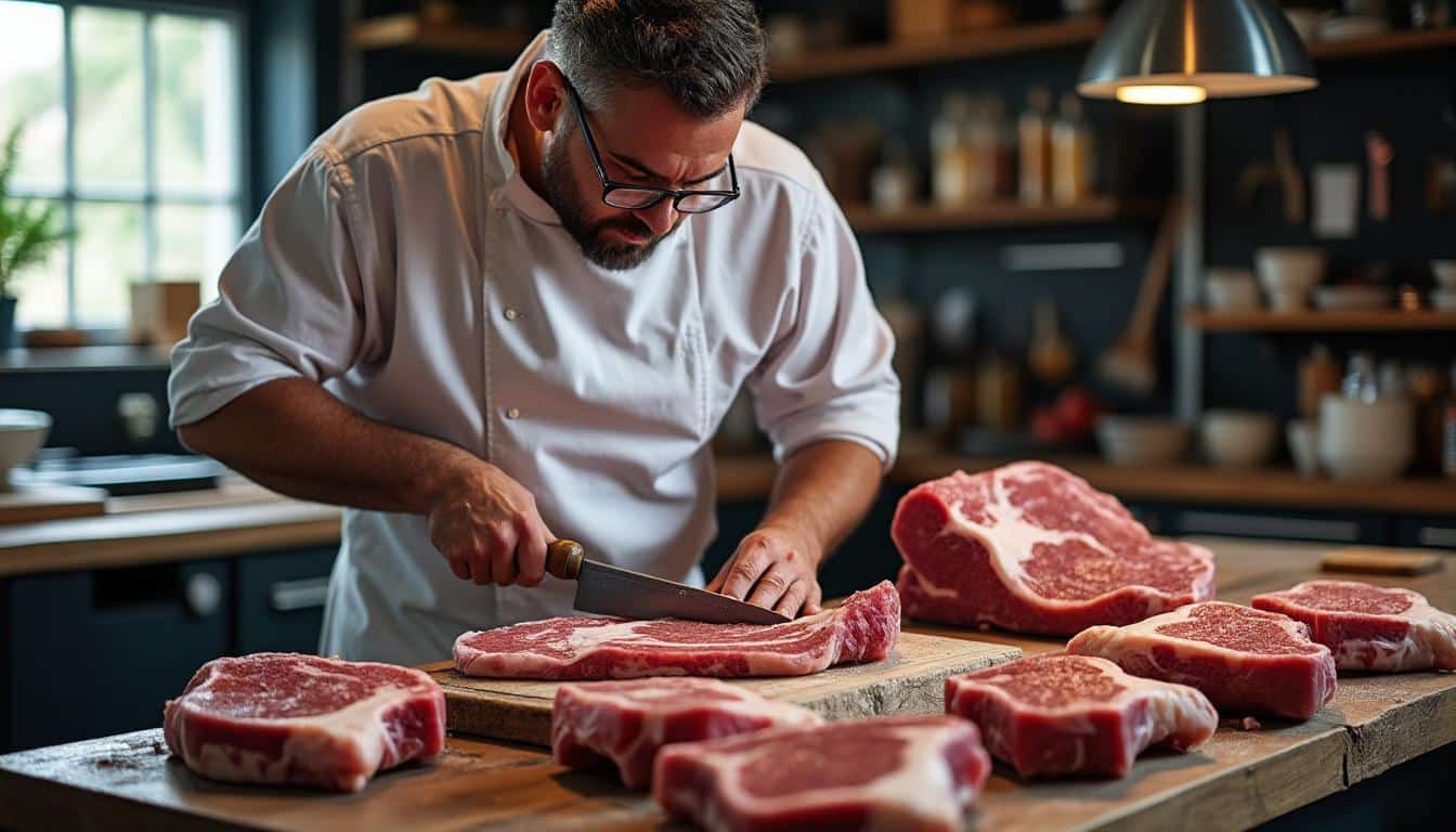 Illustration: Comment la scie de boucherie s’impose comme un outil professionnel indispensable