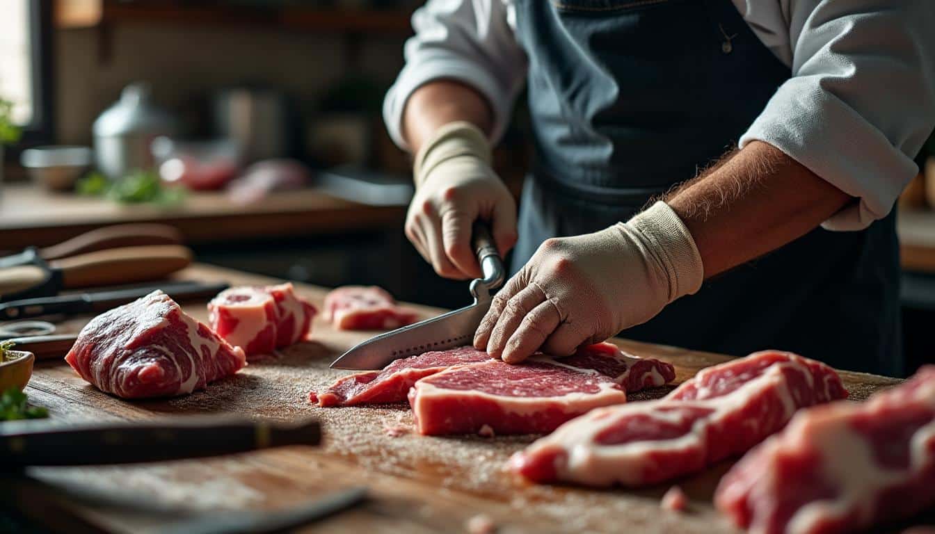 Scie de boucherie : guide complet pour une découpe précise et sécurisée