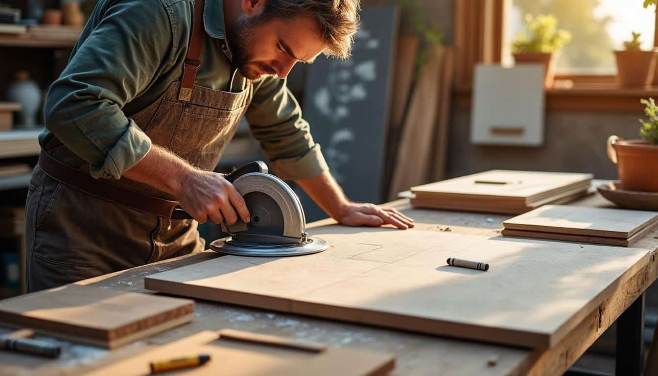 Illustration: Découvrez les matériaux du plan de travail et leurs spécificités pour une coupe sans éclat