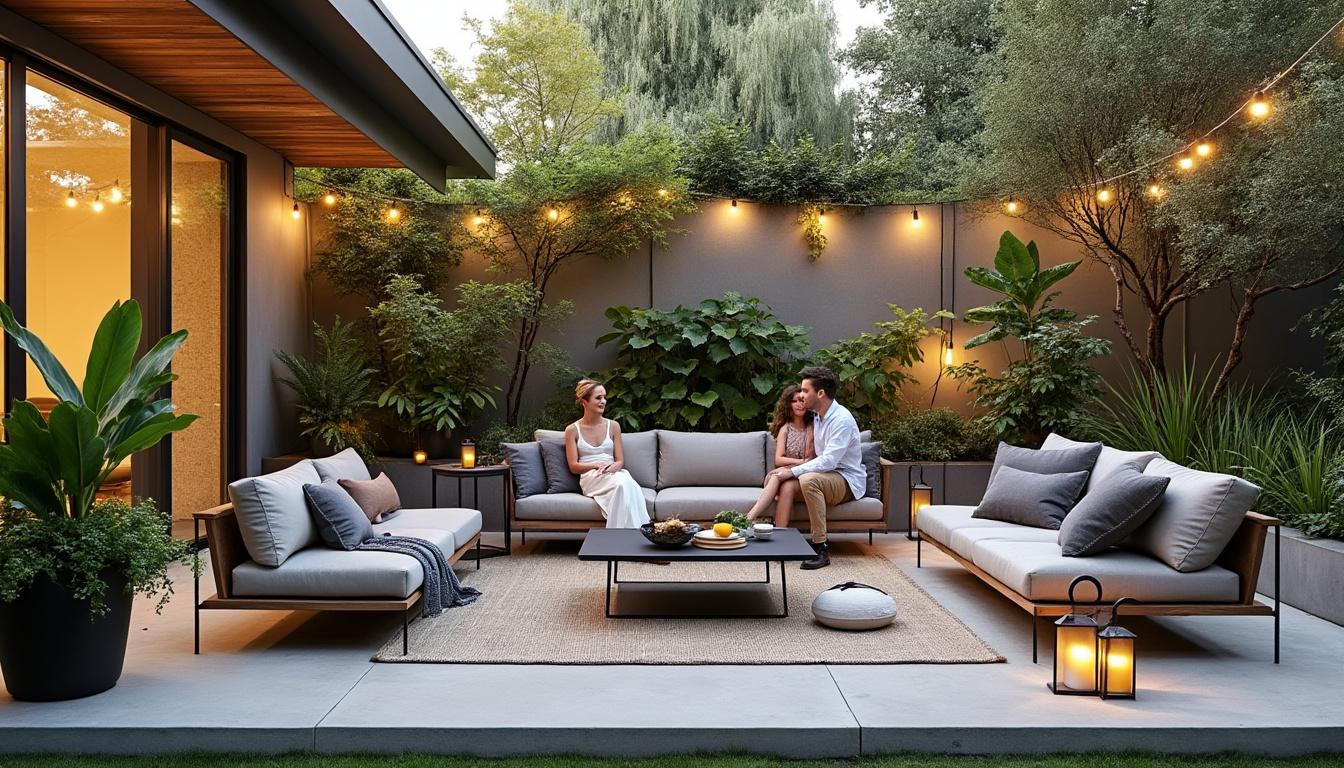 Illustration: Comprendre les bases d’un aménagement de terrasse extérieur au style moderne