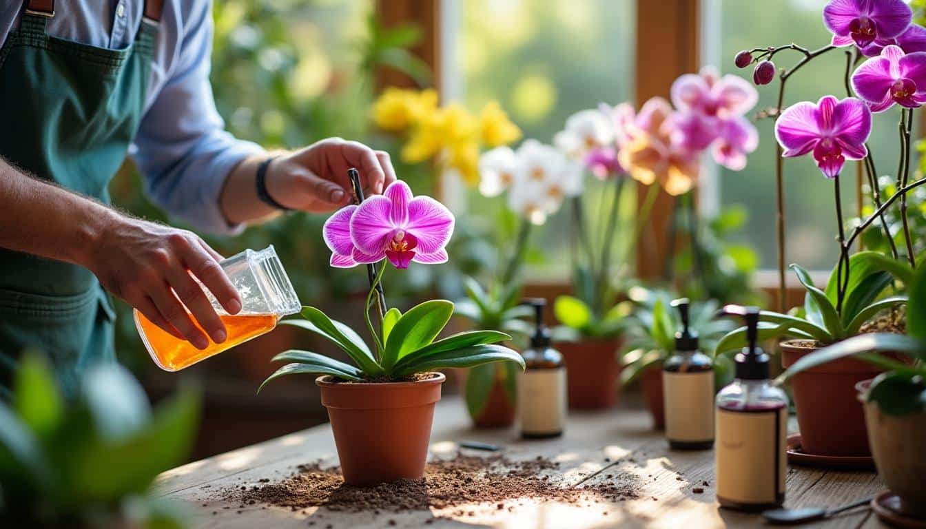 Illustration: Comprendre le rôle essentiel de l’engrais pour vos orchidées