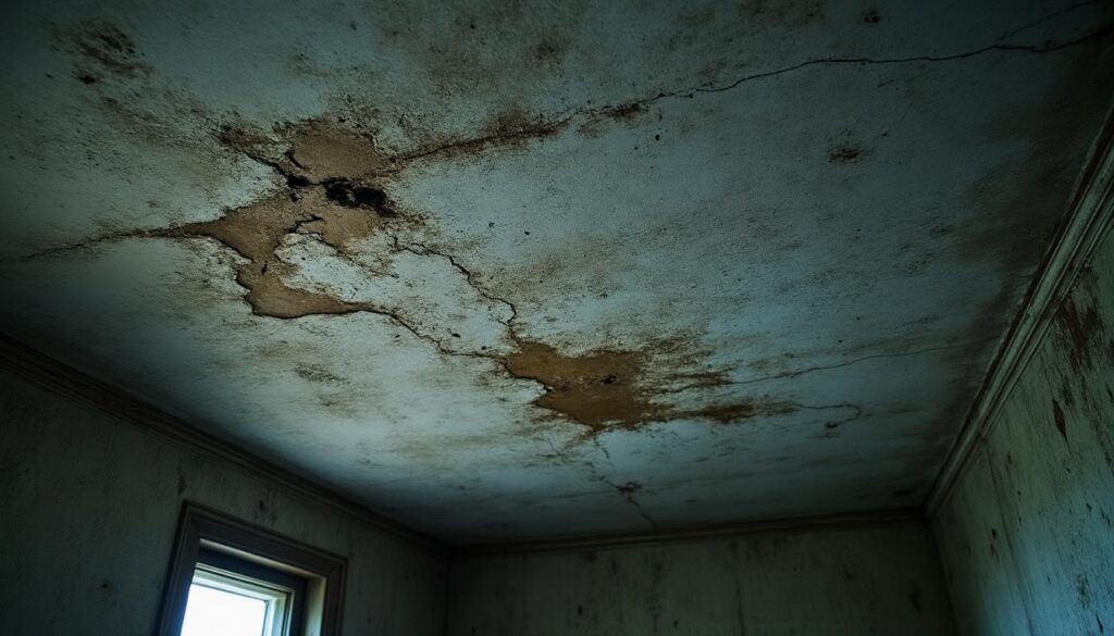 Fuite dans le plafond : causes, risques et solutions efficaces
