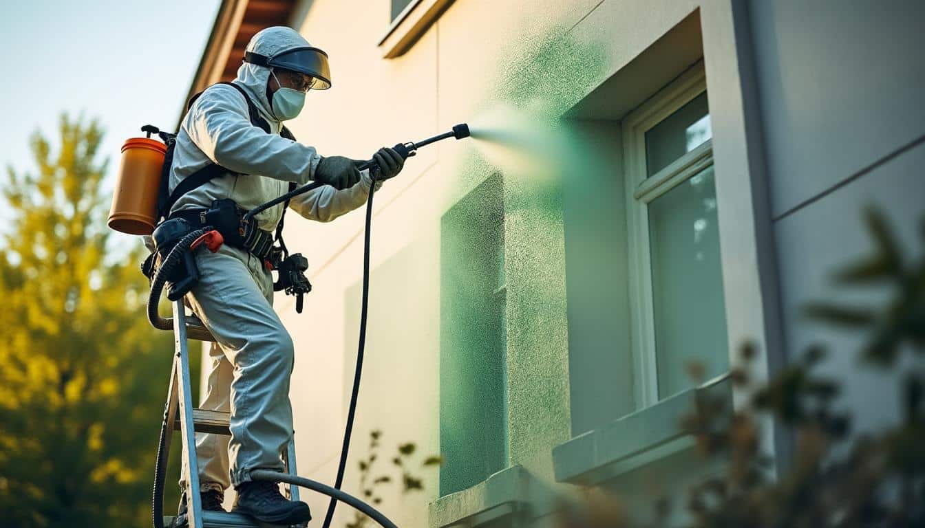 Illustration: Comprendre le principe du nettoyage à la javel pour la toiture