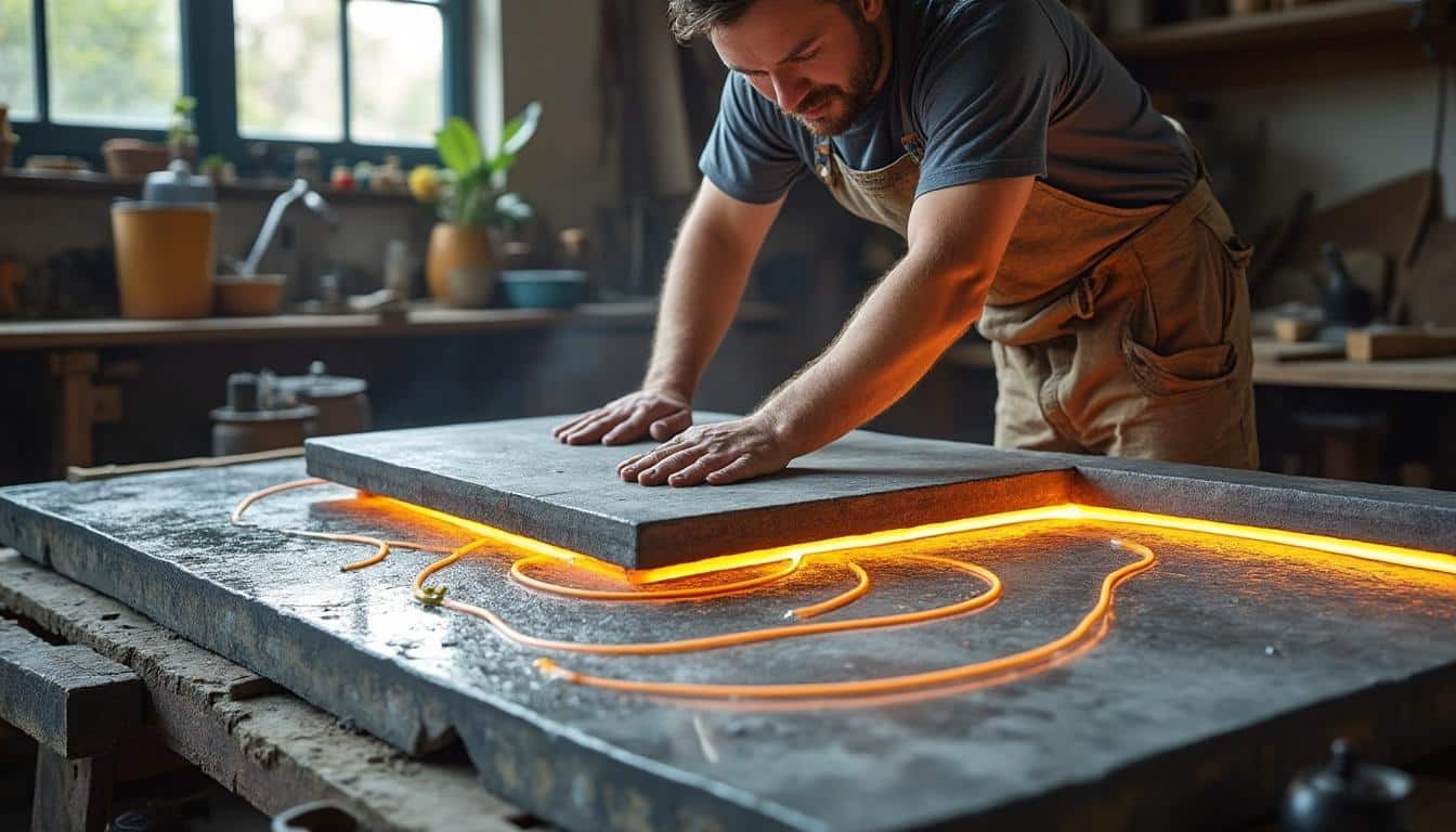 Illustration: Comprendre le fonctionnement des planchers chauffants avec chape