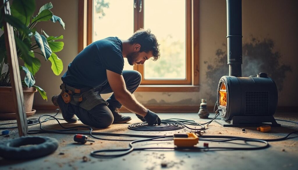Pompe à chaleur pour plancher chauffant : confort et économies
