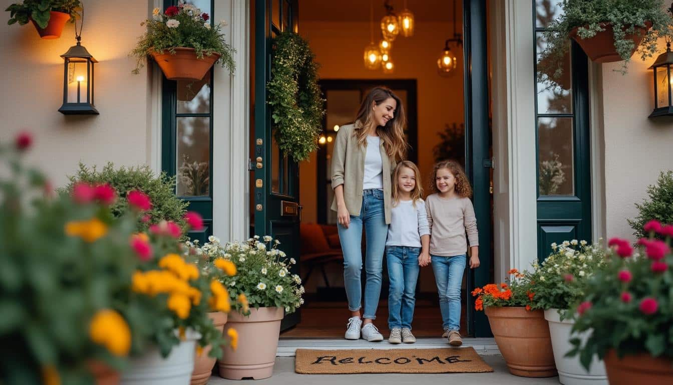 Illustration: Pourquoi soigner la décoration de l’entrée extérieure de sa maison ?
