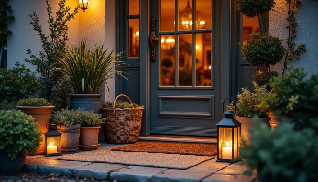 Décoration de l’entrée extérieure : idées pour un accueil chaleureux