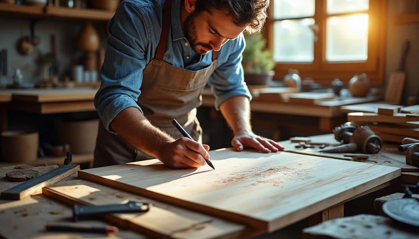 Illustration: Comprendre les spécificités du mélaminé avant de le travailler