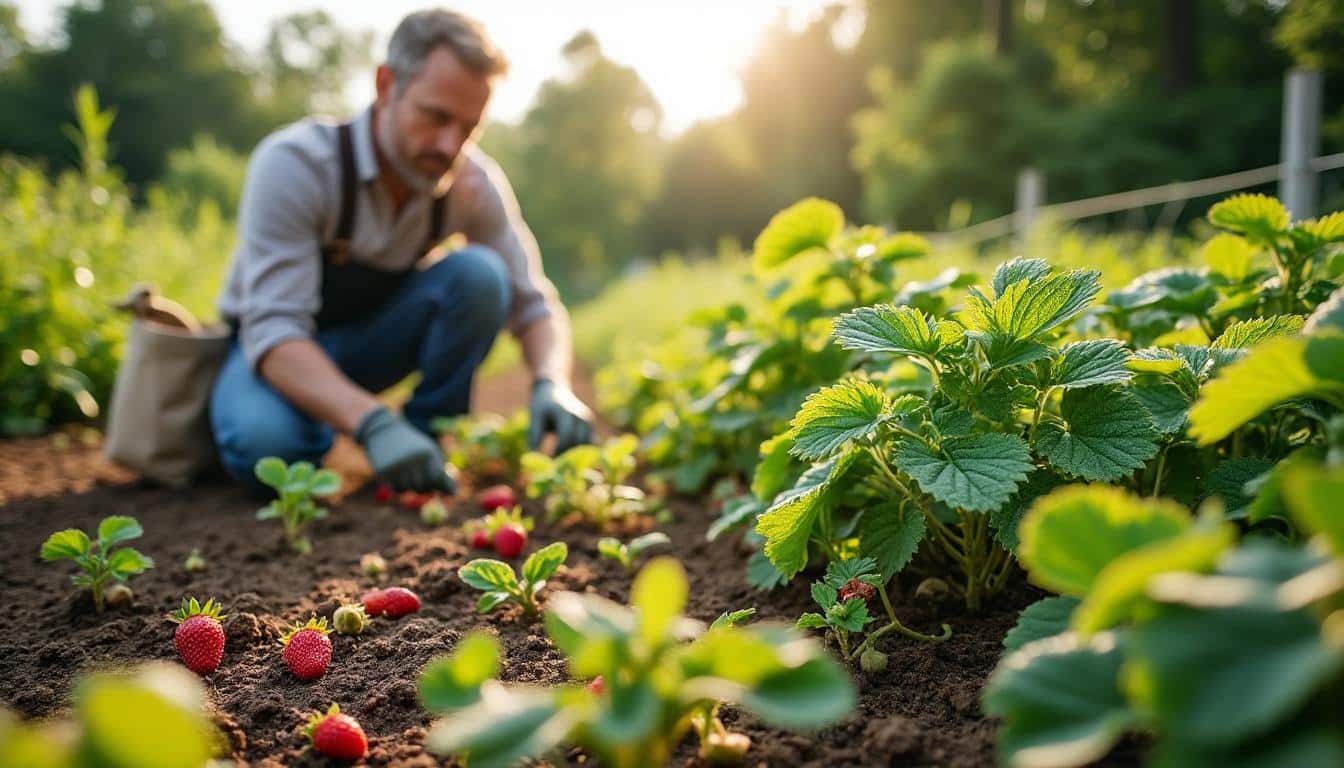Illustration: Comprendre les besoins nutritifs du fraisier pour un sol équilibré