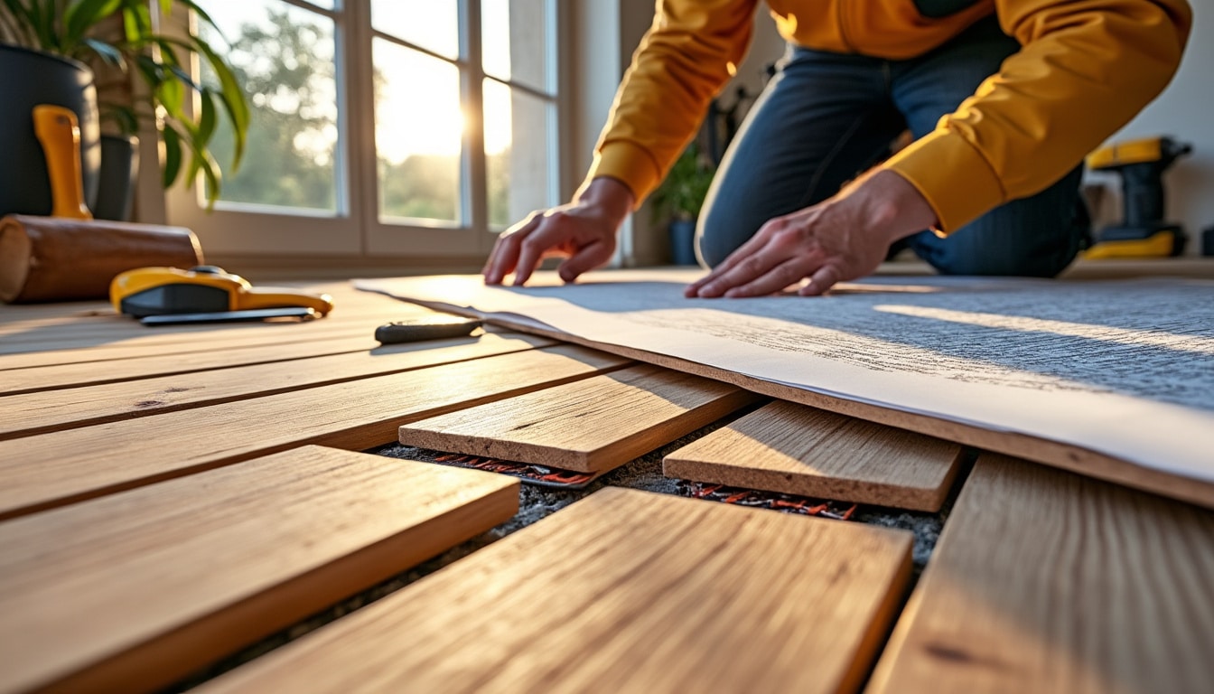 Illustration: Comprendre le fonctionnement du parquet adapté au chauffage par le sol