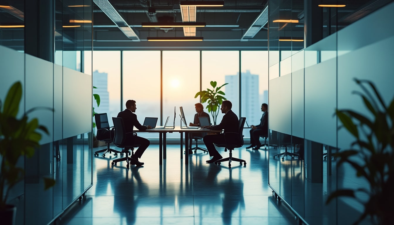 Cloison amovible de bureau : optimiser et modulariser votre espace