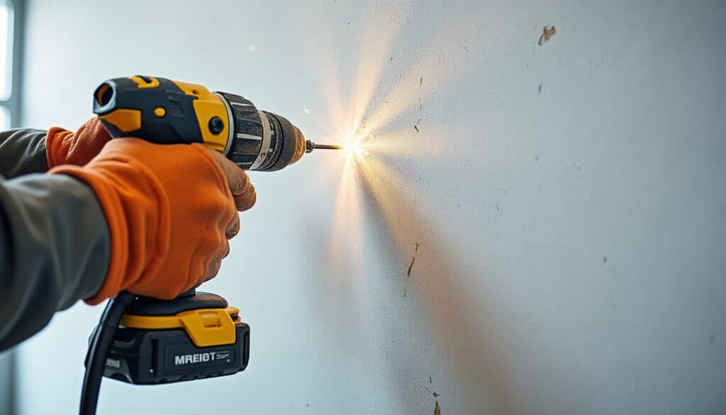 Comment percer du béton proprement : guide, outils et astuces