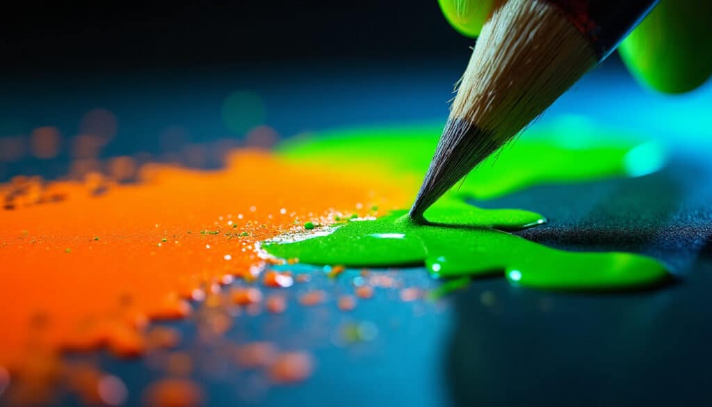 Peinture fluorescente : guide complet pour un effet lumineux réussi