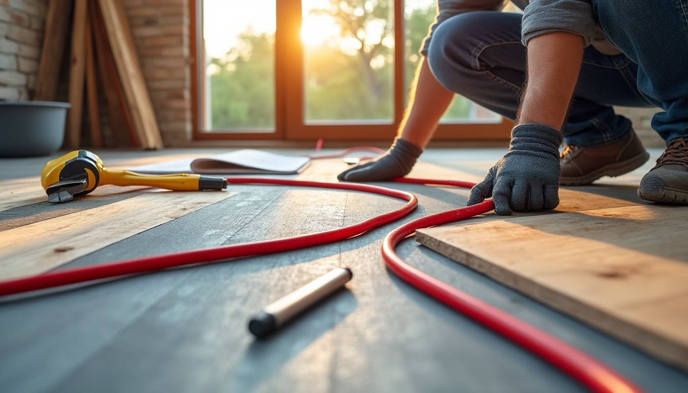 Illustration: Comprendre le fonctionnement du plancher chauffant sec de Mincetherm rapid installation