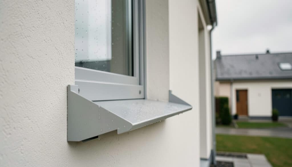 Appui de fenêtre en aluminium : rôle, pose et choix