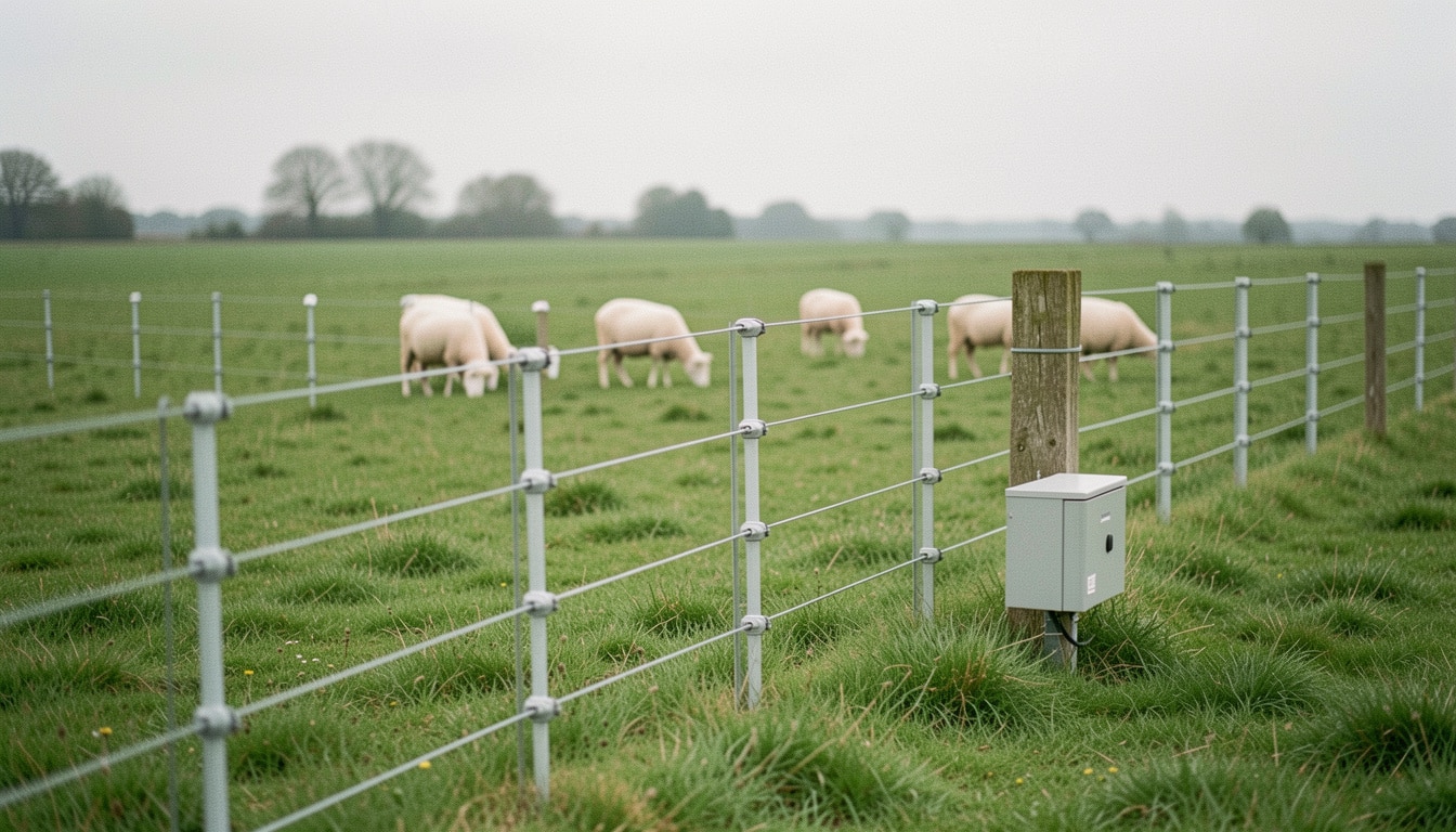 Clôture électrique pour moutons : bien la choisir