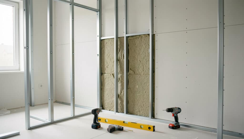 Comment isoler une cloison en placo sans se tromper