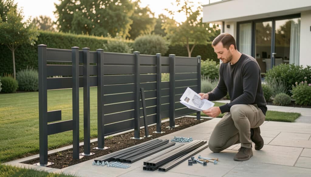 Kit de clôture en aluminium : bien choisir son modèle