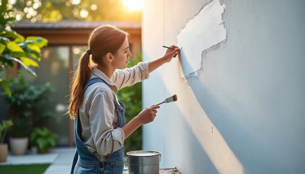Peinture extérieure pour béton : guide complet pour réussir