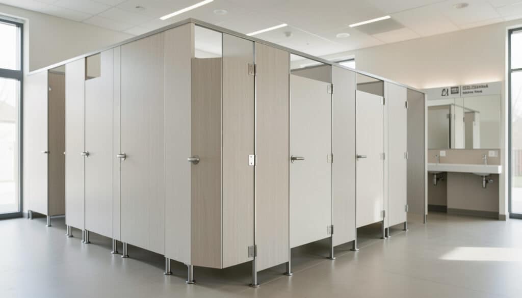 Bien choisir une cloison sanitaire en espace collectif