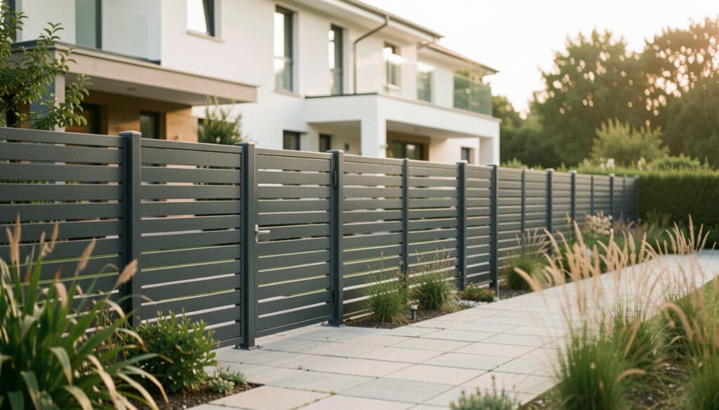 Bien choisir une clôture sur mesure en aluminium